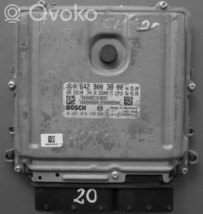 Mercedes-Benz Sprinter W906 Unitate/modul de control motor 