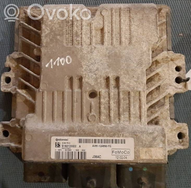 Engine control unit/module ECU   AV6112A650YG,S180133022A