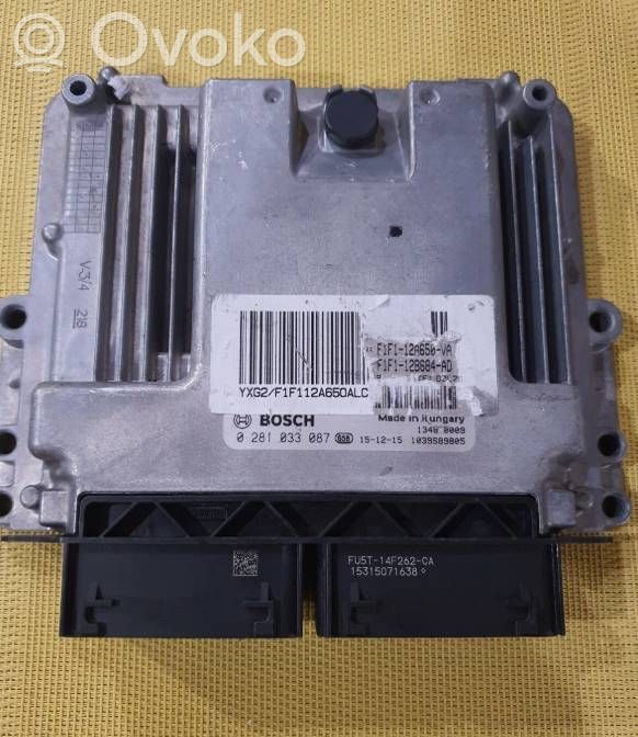 Ford Fiesta ST Unité de commande, module ECU de moteur 