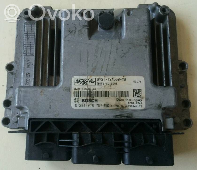 Ford Fiesta Engine control unit/module 