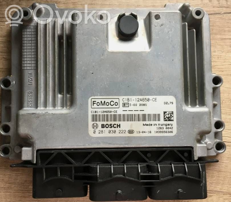 Ford Fiesta Engine control unit/module 