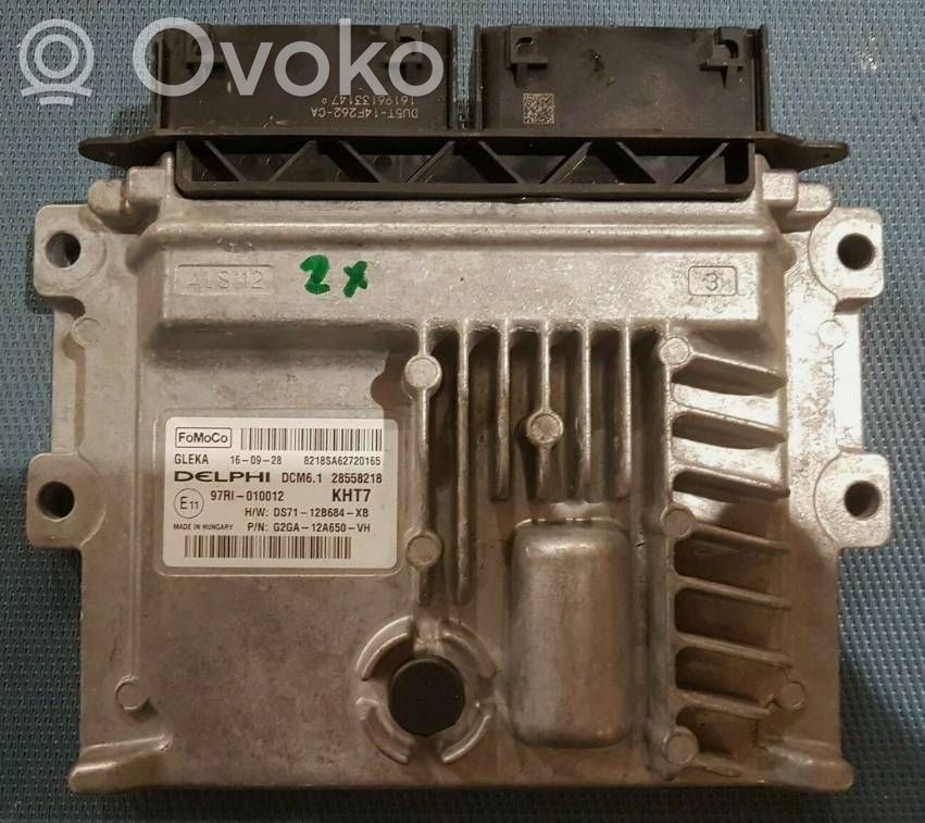 Engine control unit/module ECU   G2GA12A650VH,28558218