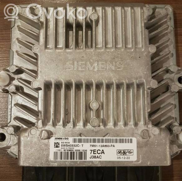 Ford Focus Engine control unit/module 