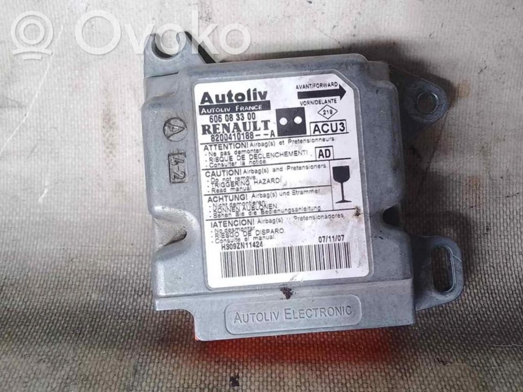 Renault Kangoo I Sterownik / Moduł Airbag 