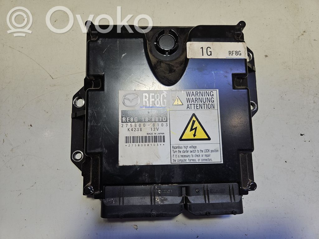 Motorsteuergerät/-modul   RF8G,2758008103,RF8G18881D