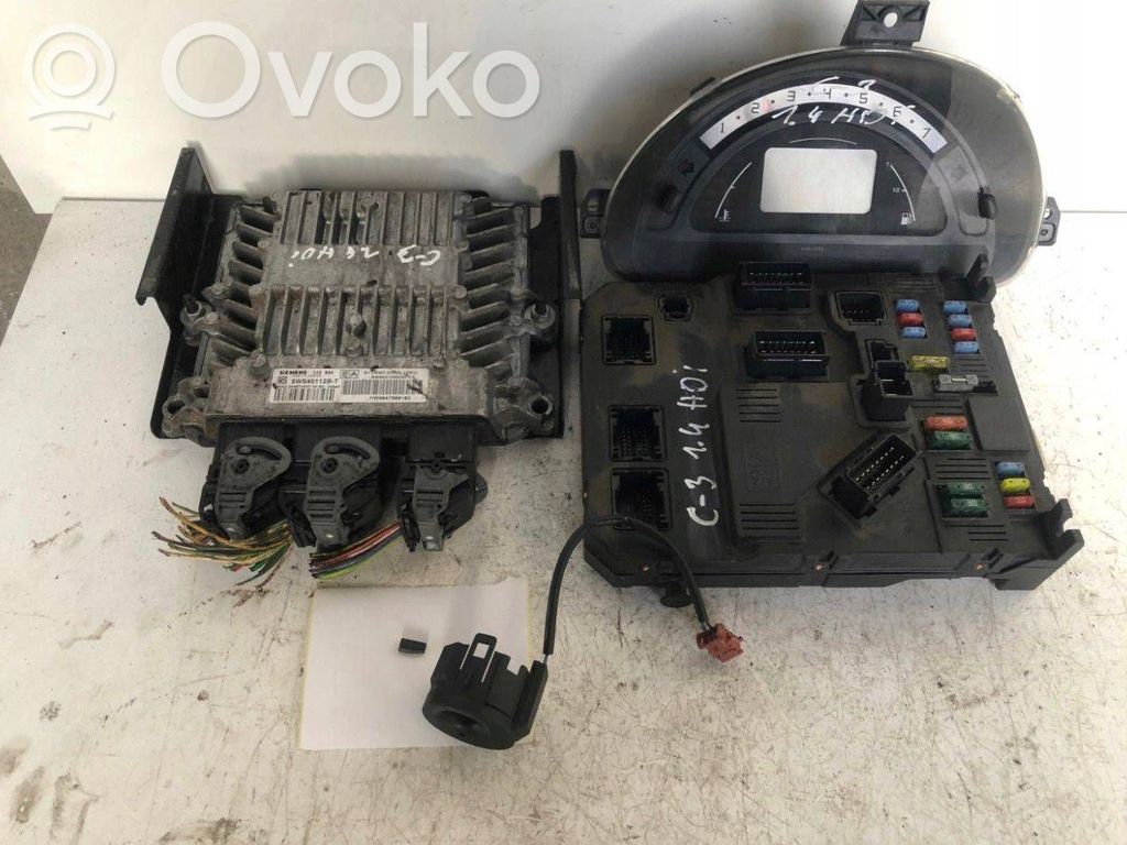 Citroen C3 Engine ECU kit and lock set 