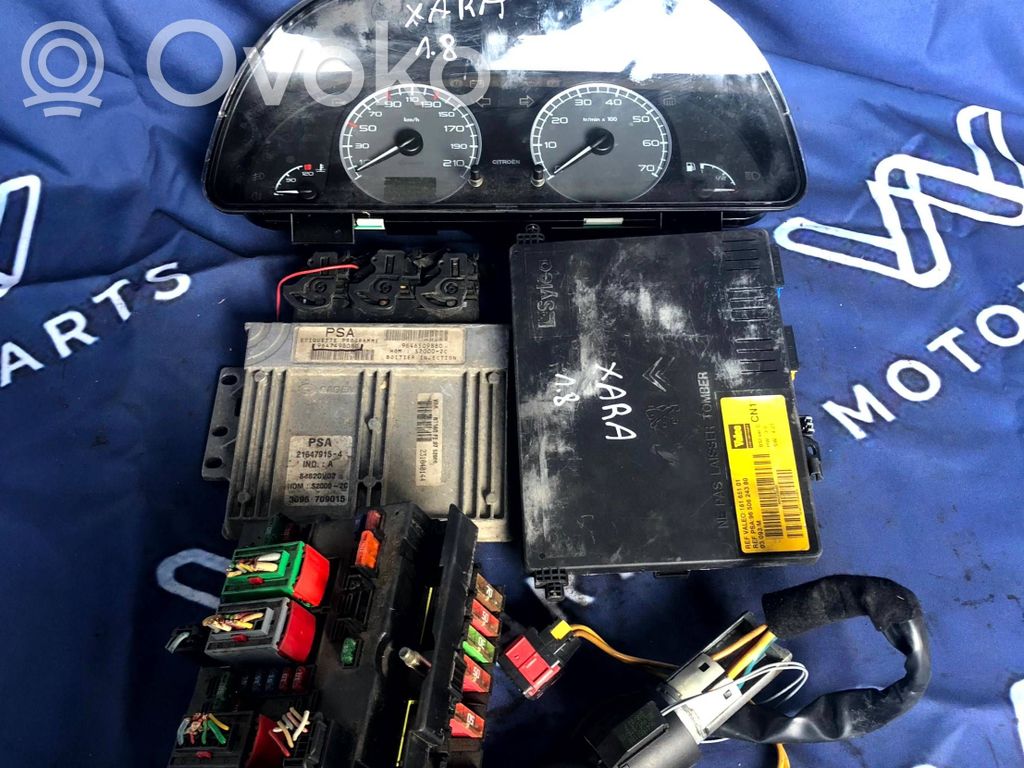 Citroen Xsara Engine ECU kit and lock set 
