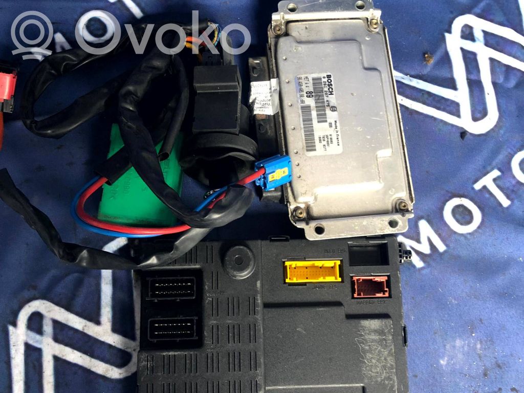 Peugeot 307 Engine ECU kit and lock set 