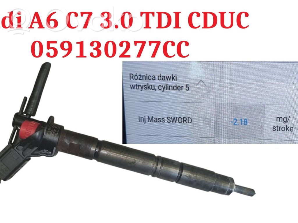 Inyector de combustible   059139277CC,0445116040
