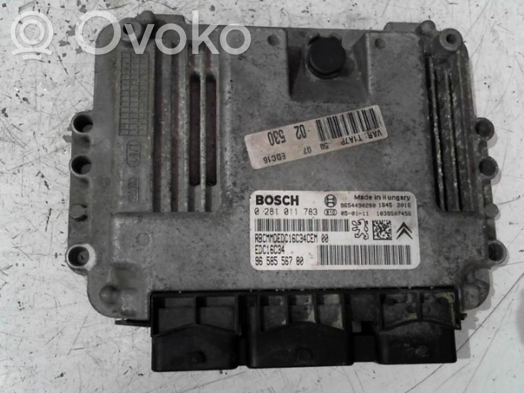 Peugeot 206 Engine control unit/module 