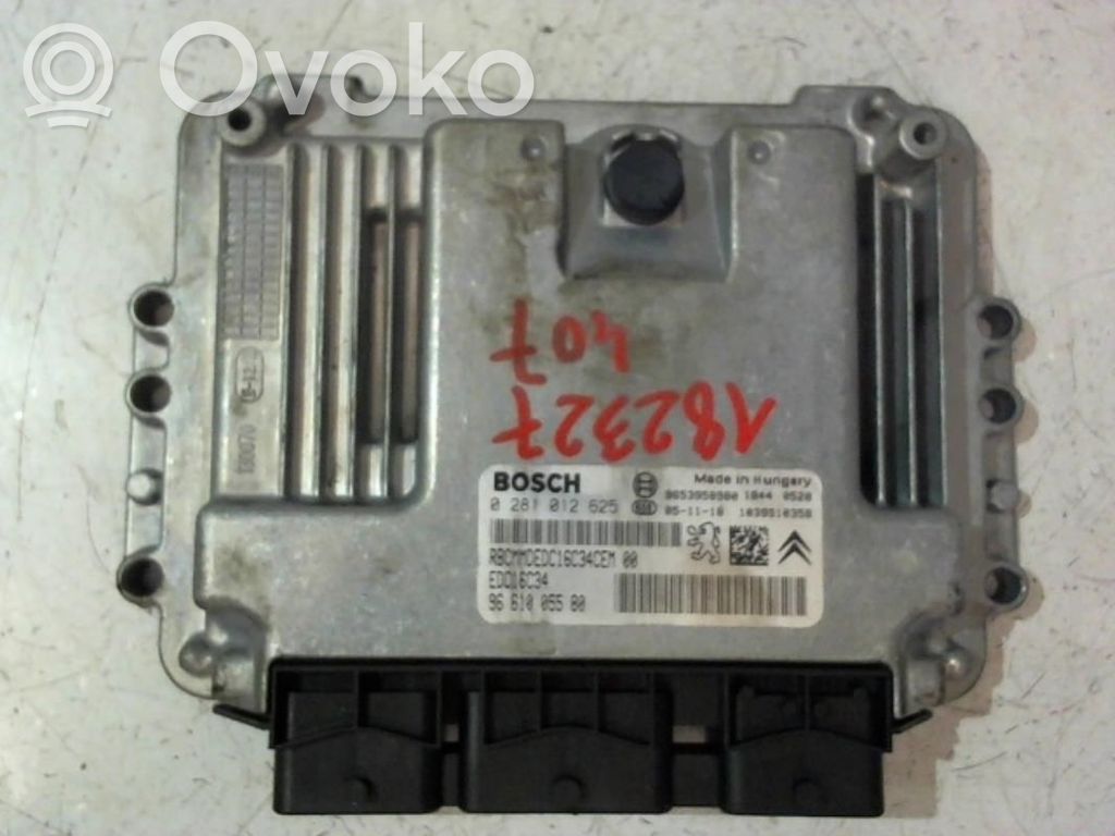 Peugeot 407 Engine control unit/module 
