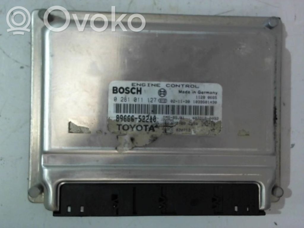 Toyota Yaris Verso Engine control unit/module 