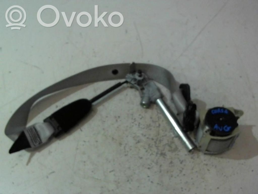 Opel Corsa D Hebilla del cinturón delantero 