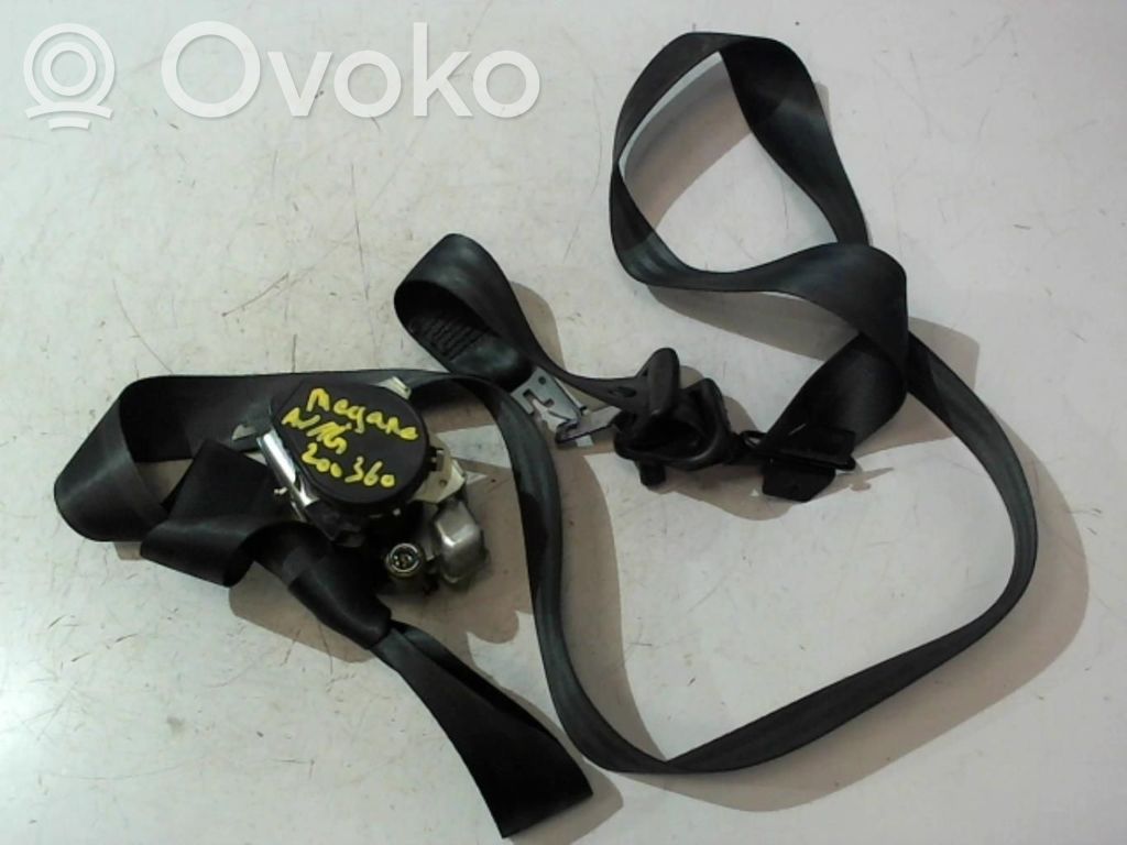 Renault Megane III Front seatbelt buckle 