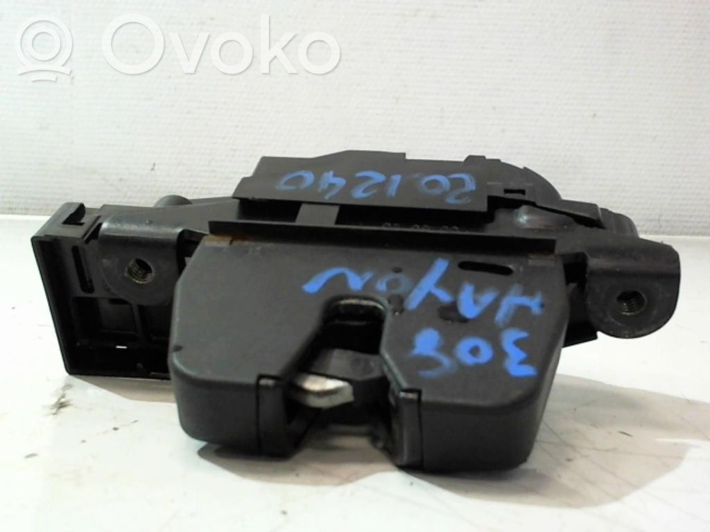 Peugeot 308 Tailgate/trunk/boot lock/catch/latch 