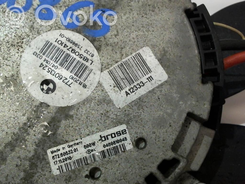 BMW 5 GT F07 Elektryczny wentylator chłodnicy 