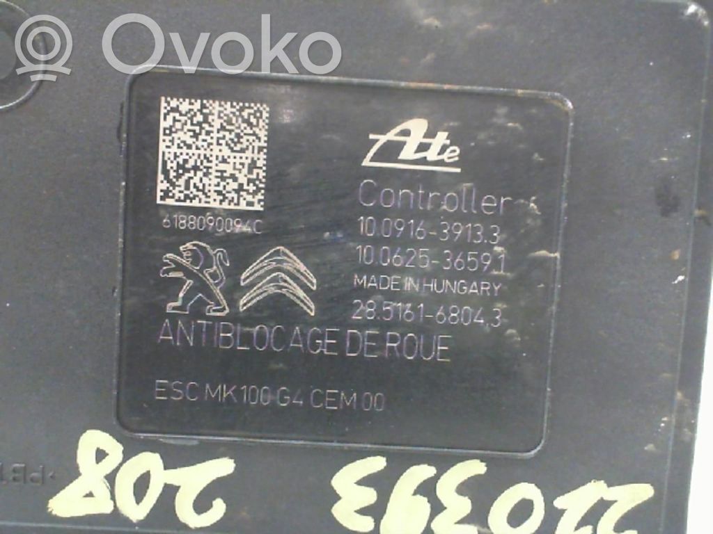 Peugeot 208 I ABS Pump 