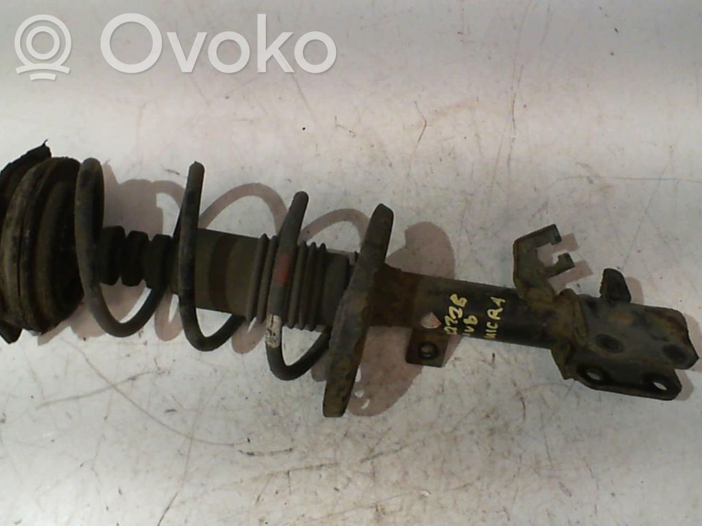 Nissan Micra Front shock absorber with coil spring 
