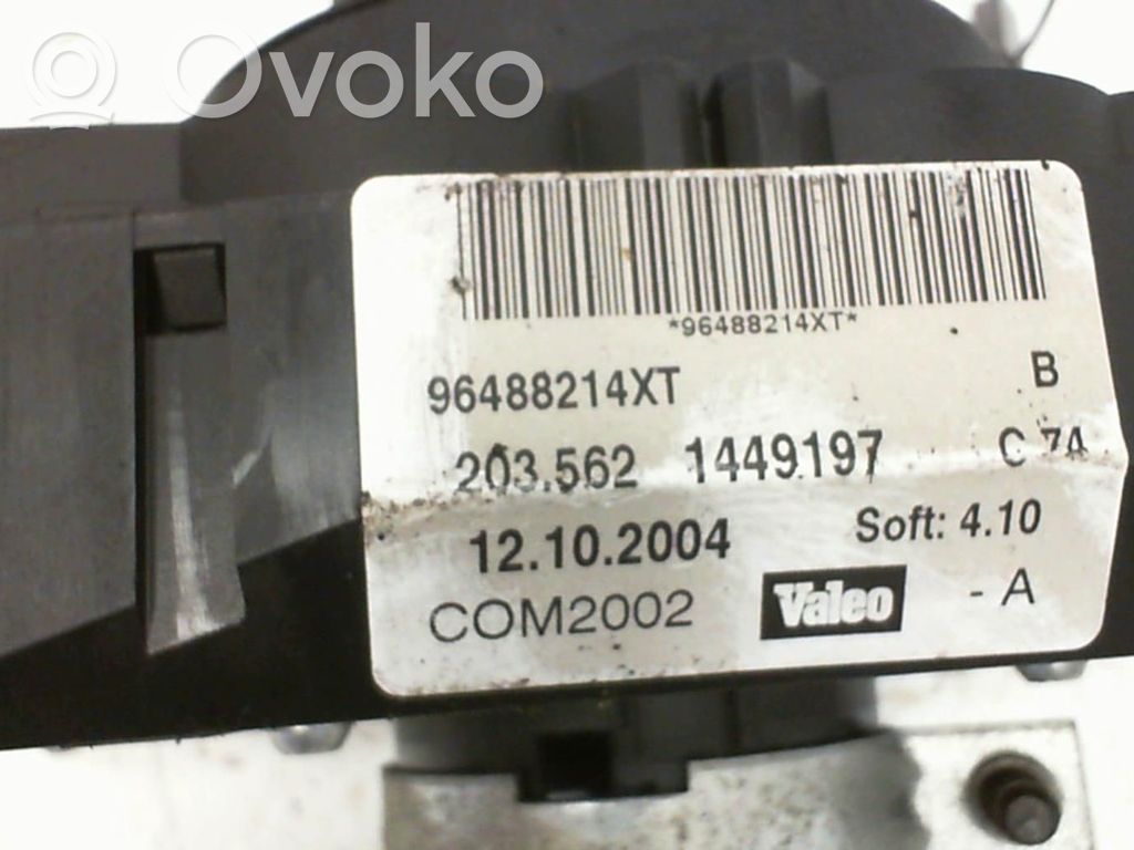 Citroen C3 Commodo, commande essuie-glace/phare 
