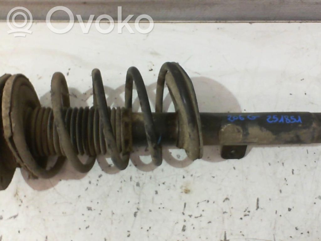 Peugeot 206 CC Ammortizzatore anteriore con molla elicoidale 