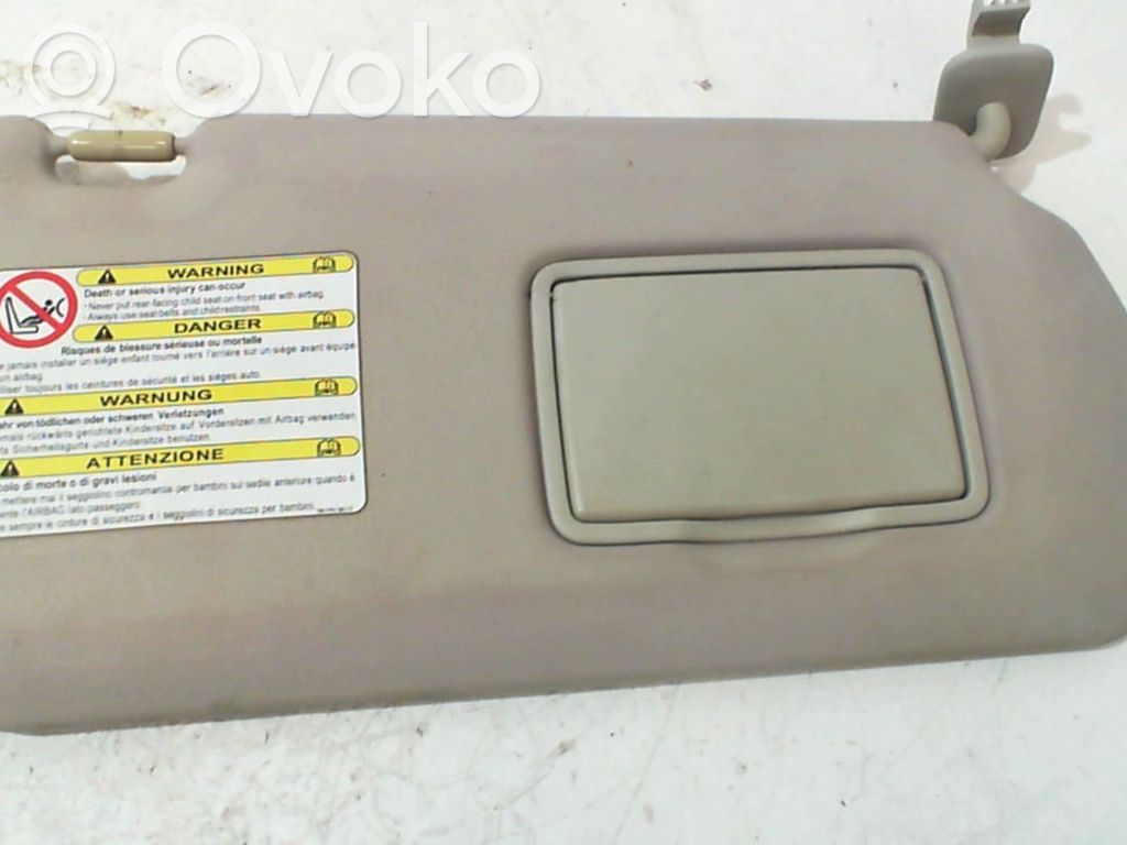 Mazda 5 Sun visor 