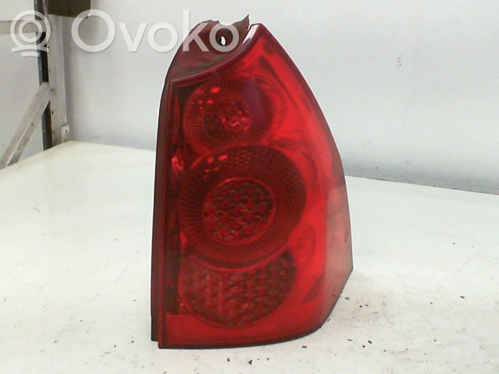 Peugeot 307 Aizmugurējais lukturis virsbūvē 