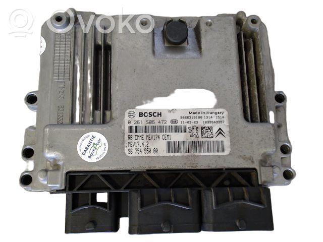 Engine control unit/module ECU   1944G7,1944G7,MEV1742PSA