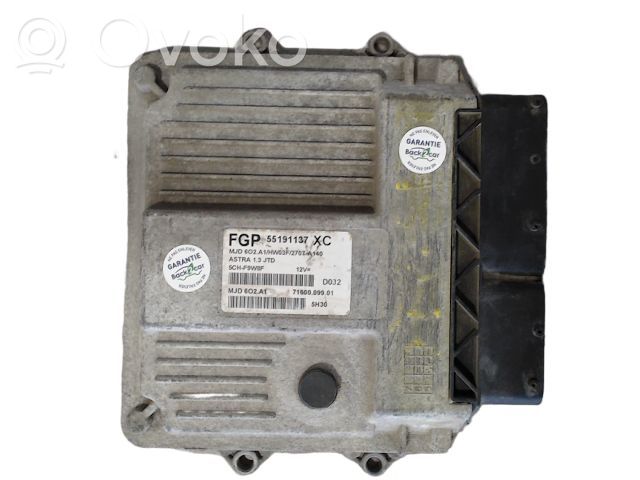 Opel Astra H Galios (ECU) modulis 