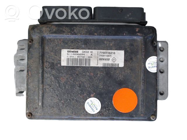 Engine control unit/module ECU   8200326391,8200326391,SIRIUS32RENAULT