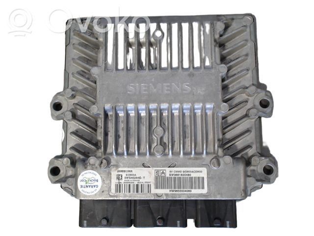 Peugeot 407 Engine control unit/module ECU 