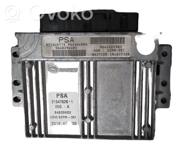 Citroen C3 Engine control unit/module ECU 