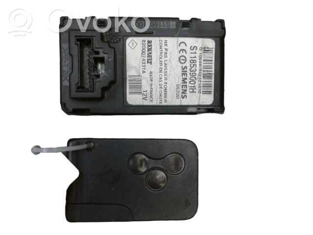 Renault Megane II Ignition key card reader 