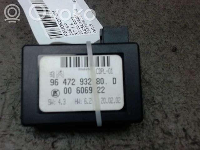 Peugeot 206 Rain sensor 