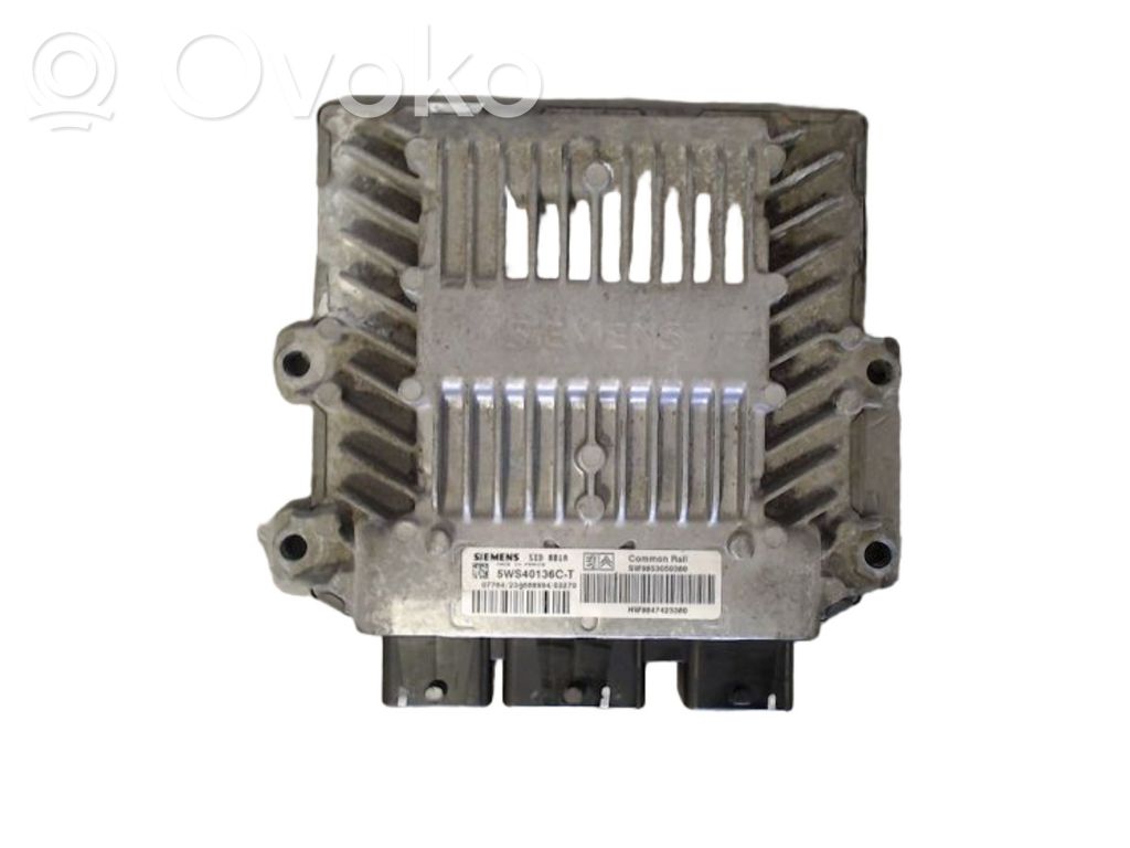 Peugeot Partner Unidad de control/módulo ECU del motor
