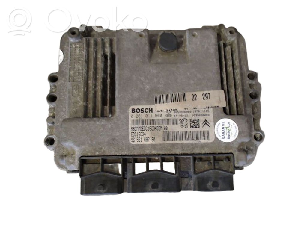 Peugeot 206 Motorsteuergerät ECU 