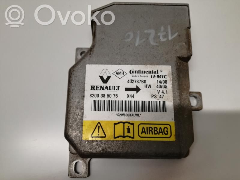 Renault Twingo II Airbag control unit/module 
