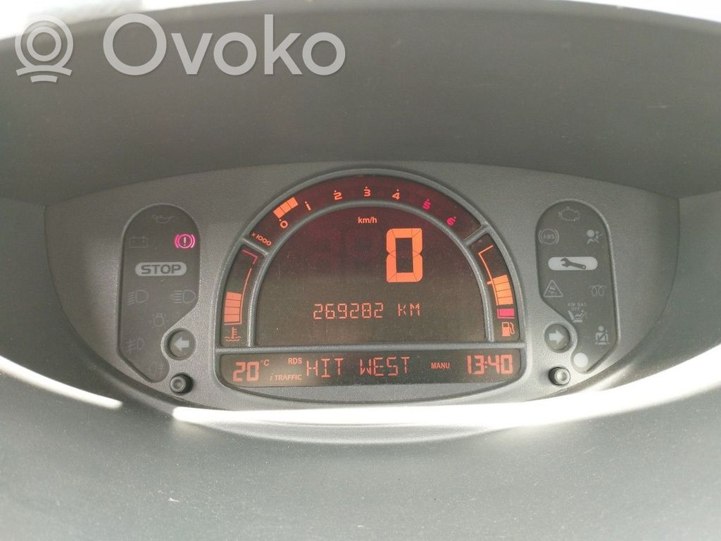 Renault Modus Speedometer (instrument cluster) 