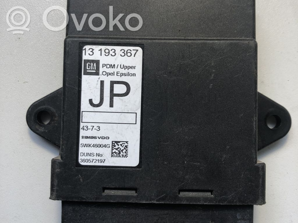 Module confort   13193367,13193367