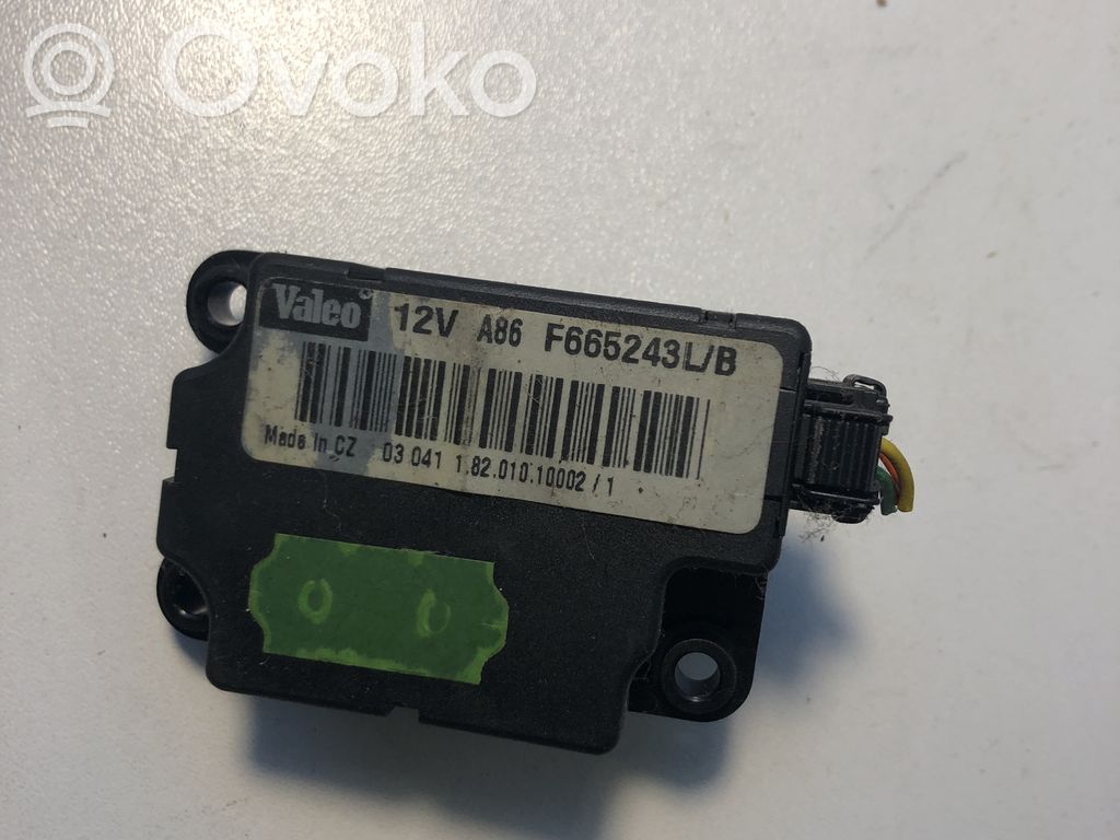 Citroen C3 Tuloilmaventtiilin käyttömoottori 