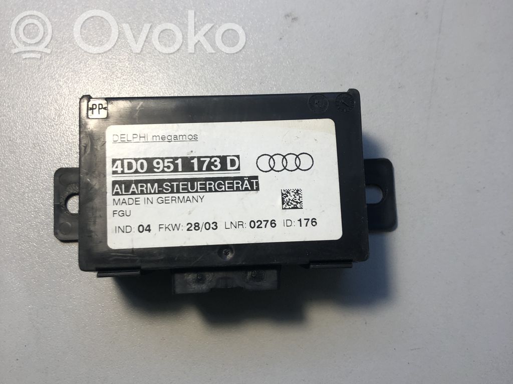 Other control units/modules   4D0951173D,4D0951173D