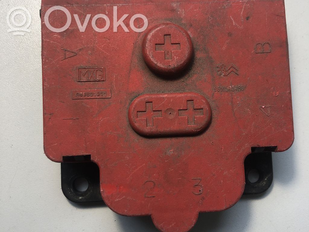 Peugeot 607 Cableado positivo 