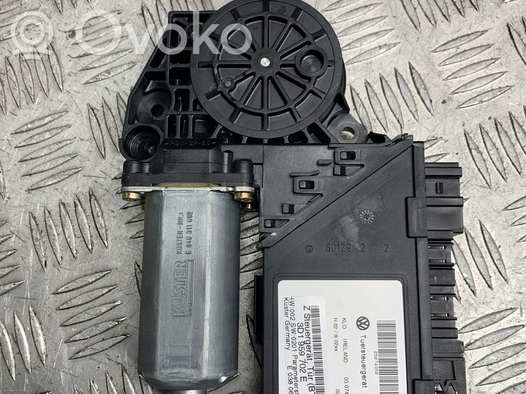 Silnik regulatora szyby drzwi przednich   3D1959702E,E840311002,E038060506