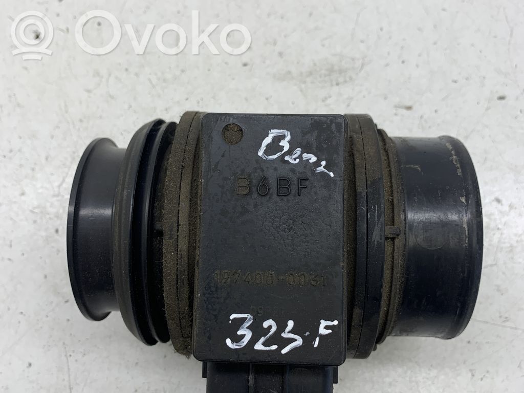 Mazda 323 F Mass air flow meter 