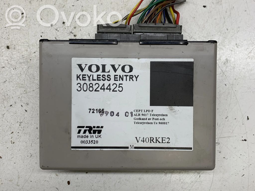 Volvo S40, V40 Other control units/modules 