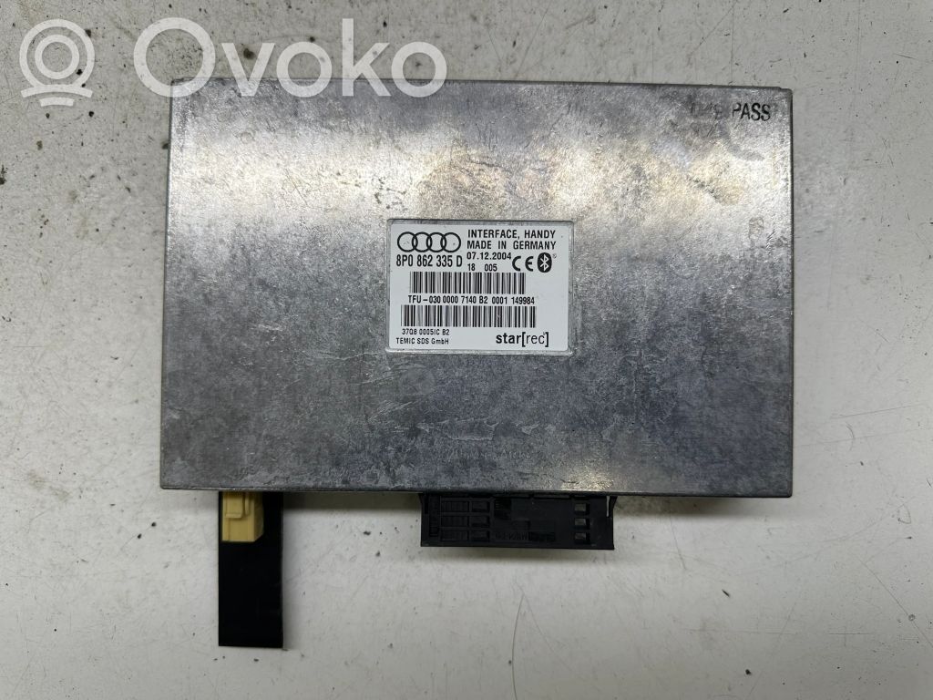 Audi A4 S4 B7 8E 8H Bluetooth control unit module 