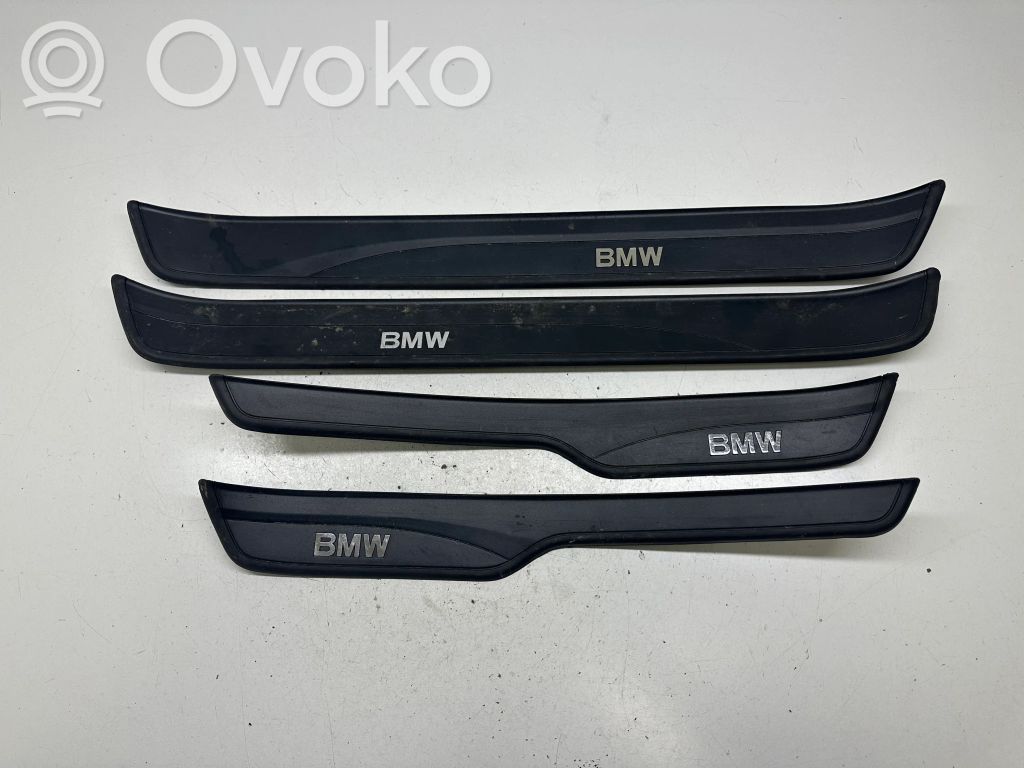 BMW 3 E90 E91 Juego de molduras de umbral (interior) 
