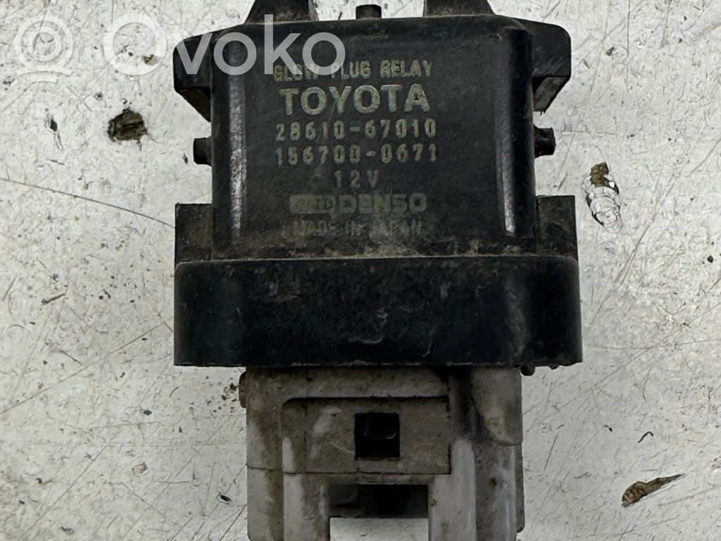 Toyota Corolla E110 Glow plug pre-heat relay 