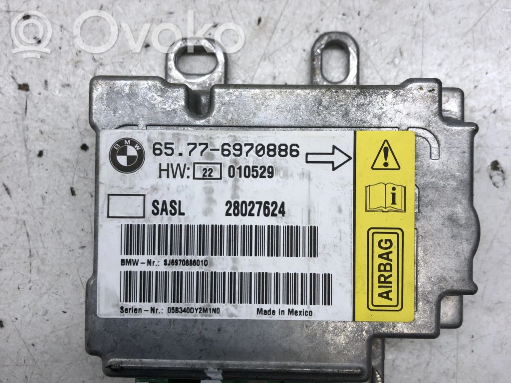 BMW 7 E65 E66 Unidad de control/módulo del Airbag 
