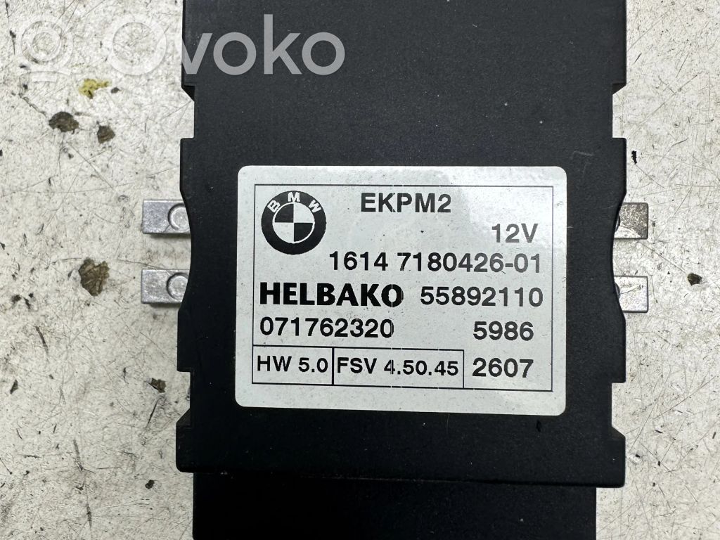 BMW 3 E90 E91 Fuel injection pump control unit/module 