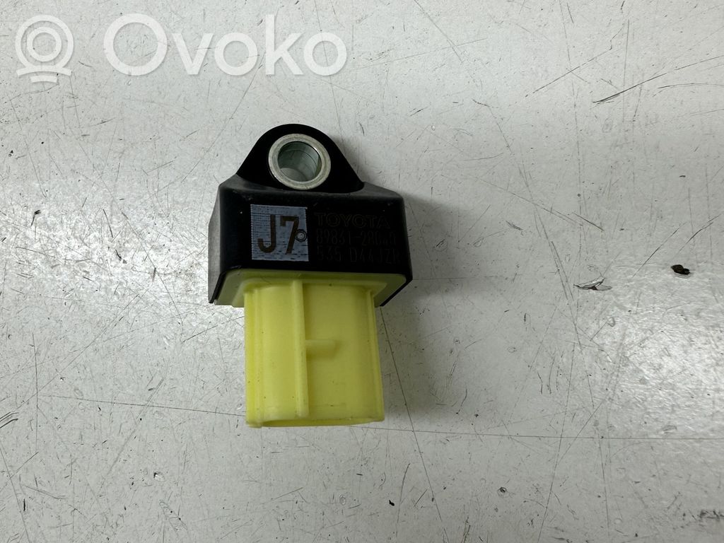 Lexus RX 450H Airbagsensor Crashsensor Drucksensor 
